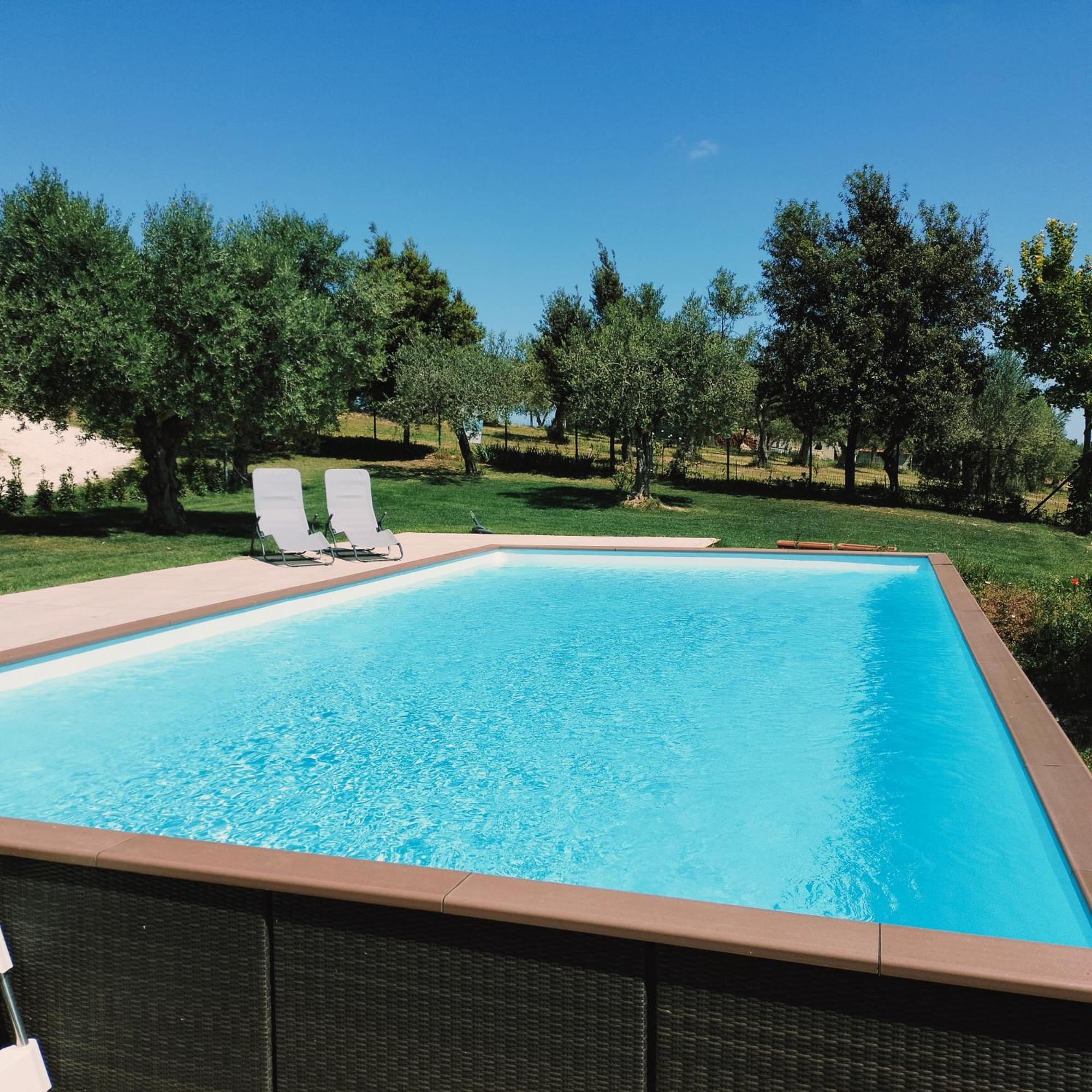 Angelucci Agriturismo Con Camere E Agri Camping ランチャーノ エクステリア 写真
